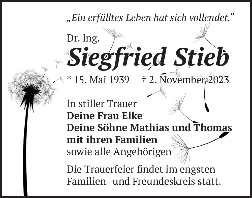 Traueranzeigen Von Siegfried Siegfried M Rkische Onlinezeitung