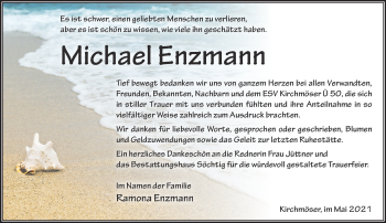 Traueranzeige von Michael Enzmann von Märkische Oderzeitung