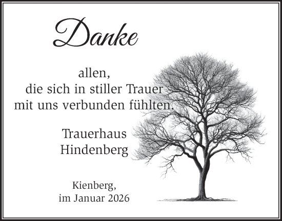 Traueranzeige von DS Detlev Hindenberg  von Märkische Oderzeitung