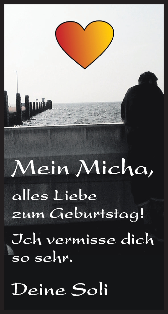 Traueranzeige von Micha  von Märkische Oderzeitung