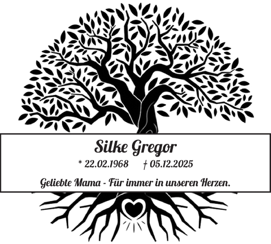 Traueranzeige von Silke Gregor von Märkische Oderzeitung