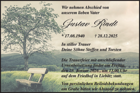 Traueranzeige von Unbekannt Unbekannt von Blickpunkt Jüterbog/Luckenwalde